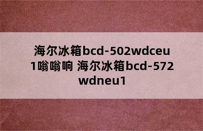 海尔冰箱bcd-502wdceu1嗡嗡响 海尔冰箱bcd-572wdneu1